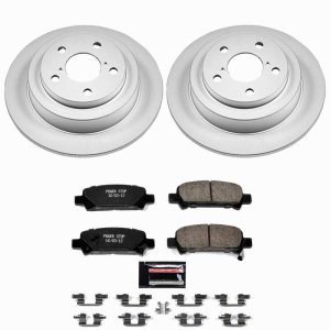 Subaru Forester Brake Kit - Rear - PowerStop - Z23 Coated - `98-`03