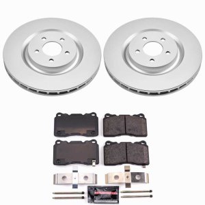 Ford Mustang Brake Kit - Front - PowerStop - Z23 Coated - `07-`14 Ford Mustang Brake Kit - Front - PowerStop - Z23 Coated - `07-`14