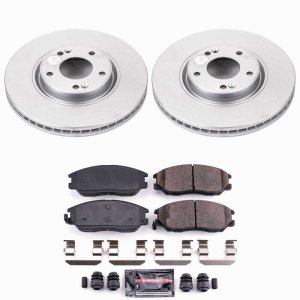 Hyundai XG350 Brake Kit - Front - PowerStop - Z23 Coated - `03-`05 Hyundai XG350 Brake Kit - Front - PowerStop - Z23 Coated - `03-`05