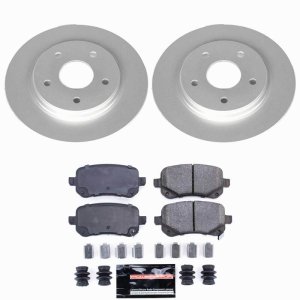 Chrysler Town & Country Brake Kit - Rear - PowerStop - Z23 Evolution Coated - `08-`12 Chrysler Town & Country Brake Kit - Rear - PowerStop - Z23 Evolution Coated - `08-`12