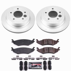 Ford E-150 Brake Kit - Rear - PowerStop - Z23 Evolution Coated - `04-`06 Ford E-150 Brake Kit - Rear - PowerStop - Z23 Evolution Coated - `04-`06