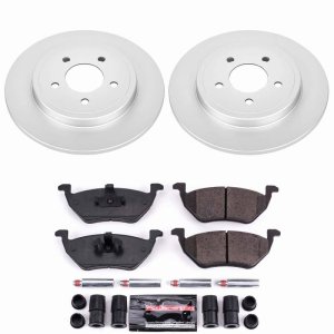 Ford Escape Brake Kit - Rear - PowerStop - Z23 Evolution Coated - `05-`08