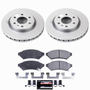 Buick Terraza Brake Kit - Front - PowerStop - Z23 Coated Rotors + Pads - `06-`07 Buick Terraza Brake Kit - Front - PowerStop - Z23 Coated Rotors + Pads - `06-`07