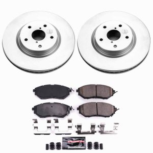 Subaru B9 Tribeca Brake Kit - Front - PowerStop - Z23 Coated - `06-`07