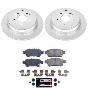 Honda Odyssey Brake Kit - Rear - PowerStop - Z23 Coated - `05-`10 Honda Odyssey Brake Kit - Rear - PowerStop - Z23 Coated - `05-`10