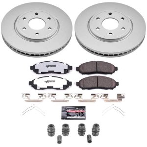 Nissan Frontier Brake Kit - Front - PowerStop - Z36 Coated Truck & Tow - `05-`15 Nissan Frontier Brake Kit - Front - PowerStop - Z36 Coated Truck & Tow - `05-`15