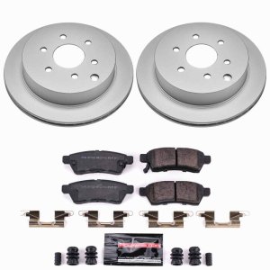 Nissan Frontier Brake Kit - Rear - PowerStop - Z23 Coated - `05-`26 Nissan Frontier Brake Kit - Rear - PowerStop - Z23 Coated - `05-`26