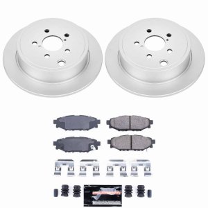 Subaru BRZ Brake Kit - Rear - PowerStop - Z23 Coated - `13-`16