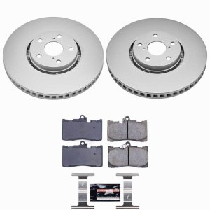 Lexus GS350 Brake Kit - Front - PowerStop - Z23 Coated - `07-`11 Lexus GS350 Brake Kit - Front - PowerStop - Z23 Coated - `07-`11