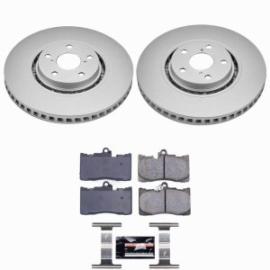Lexus GS Brake Kit - Front - PowerStop - Z23 Evolution Coated - `07-`11 Lexus GS Brake Kit - Front - PowerStop - Z23 Evolution Coated - `07-`11