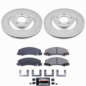 Buick Allure Brake Kit - Front - PowerStop - Z23 Coated - `08-`09 Buick Allure Brake Kit - Front - PowerStop - Z23 Coated - `08-`09