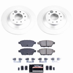 Mazda 6 Brake Kit - Rear - PowerStop - Z23 Evolution Coated - `06-`07 Mazda 6 Brake Kit - Rear - PowerStop - Z23 Evolution Coated - `06-`07