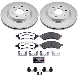 Buick Enclave Brake Kit - Front - PowerStop - Z36 Coated Truck & Tow - `08-`17 Buick Enclave Brake Kit - Front - PowerStop - Z36 Coated Truck & Tow - `08-`17