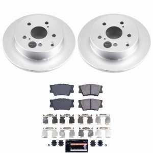 Pontiac Vibe Brake Kit - Rear - PowerStop - Z23 Coated - `09-`10