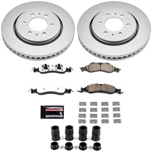 Ford Expedition Brake Kit - Front - PowerStop - Z36 Coated Truck & Tow - `07-`09