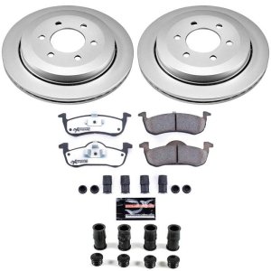 Ford Expedition Brake Kit - Rear - PowerStop - Z36 Coated Truck & Tow - `07-`17