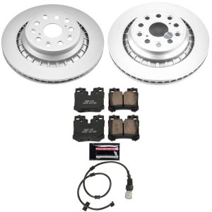 Lexus LS460 Brake Kit - Rear - PowerStop - Z23 Evolution Coated - `07-`09 Lexus LS460 Brake Kit - Rear - PowerStop - Z23 Evolution Coated - `07-`09