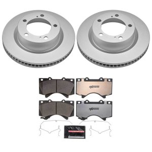 Lexus LX570 Brake Kit - Front - PowerStop - Z36 Coated Truck & Tow - `08-`11 Lexus LX570 Brake Kit - Front - PowerStop - Z36 Coated Truck & Tow - `08-`11