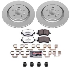 Volvo S60 Brake Kit - Rear - PowerStop - Z36 Coated Truck & Tow - `11-`18 Volvo S60 Brake Kit - Rear - PowerStop - Z36 Coated Truck & Tow - `11-`18