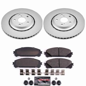 Lexus NX200t Brake Kit - Front - PowerStop - Z23 Coated - `15-`17