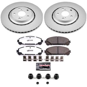 Lexus NX200t Brake Kit - Front - PowerStop - Z36 Coated Truck & Tow - `15-`17