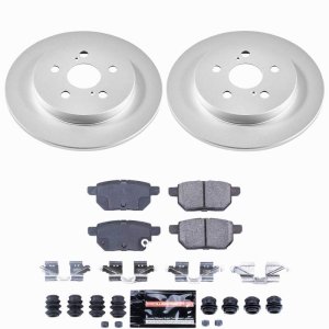 Pontiac Vibe Brake Kit - Rear - PowerStop - Z23 Coated - `09-`10