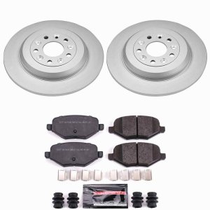 Ford Edge Brake Kit - Rear - PowerStop - Z23 Coated - `11-`12