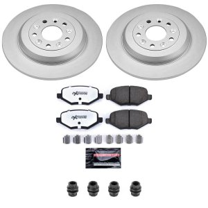 Ford Edge Brake Kit - Rear - PowerStop - Z36 Coated Truck & Tow - `11-`12