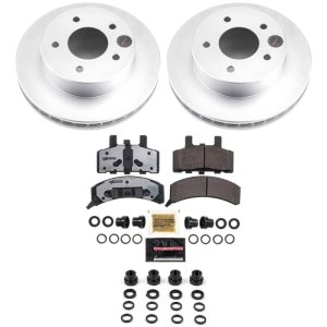 Chevrolet Astro Brake Kit - Front - PowerStop - Z36 Coated Truck & Tow - `90-`02