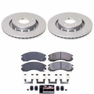 Mitsubishi Outlander Brake Kit - Front - PowerStop - Z23 Coated - `05-`06 Mitsubishi Outlander Brake Kit - Front - PowerStop - Z23 Coated - `05-`06