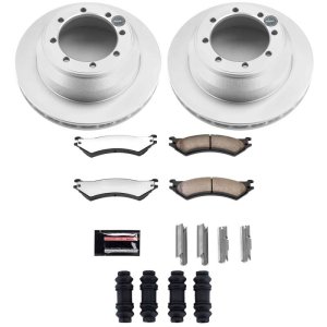 Ford E-350 Club Wagon Brake Kit - Rear - PowerStop - Z36 Coated Truck & Tow - `03-`05 Ford E-350 Club Wagon Brake Kit - Rear - PowerStop - Z36 Coated Truck & Tow - `03-`05