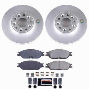 Ford Windstar Brake Kit - Front - PowerStop - Z23 Coated - `99-`03 Ford Windstar Brake Kit - Front - PowerStop - Z23 Coated - `99-`03