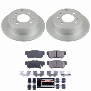 Hyundai Sonata Brake Kit - Rear - PowerStop - Z23 Coated - `99-`05 Hyundai Sonata Brake Kit - Rear - PowerStop - Z23 Coated - `99-`05