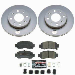 Honda Insight Brake Kit - Front - PowerStop - Z23 Coated - `00-`06 Honda Insight Brake Kit - Front - PowerStop - Z23 Coated - `00-`06