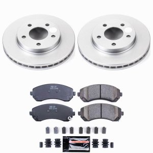 Buick Rendezvous Brake Kit - Front - PowerStop - Z23 Coated - `02-`07 Buick Rendezvous Brake Kit - Front - PowerStop - Z23 Coated - `02-`07