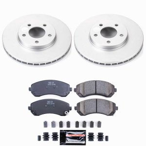 Buick Rendezvous Brake Kit - Front - PowerStop - Z23 Coated - `02-`06 Buick Rendezvous Brake Kit - Front - PowerStop - Z23 Coated - `02-`06