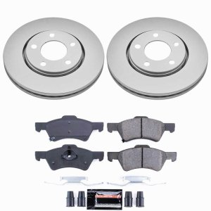 Dodge Caravan Brake Kit - Front - PowerStop - Z23 Coated - `03-`04 Dodge Caravan Brake Kit - Front - PowerStop - Z23 Coated - `03-`04