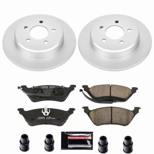 Chrysler Town & Country Brake Kit - Rear - PowerStop - Z23 Coated - `01-`07 Chrysler Town & Country Brake Kit - Rear - PowerStop - Z23 Coated - `01-`07