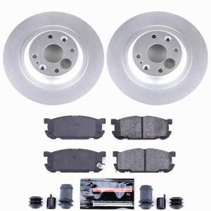 Mazda Miata Brake Kit - Rear - PowerStop - Z23 Evolution Coated - `01-`05 Mazda Miata Brake Kit - Rear - PowerStop - Z23 Evolution Coated - `01-`05