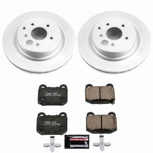 Infiniti G35 Brake Kit - Rear - PowerStop - Z23 Coated - `03-`04