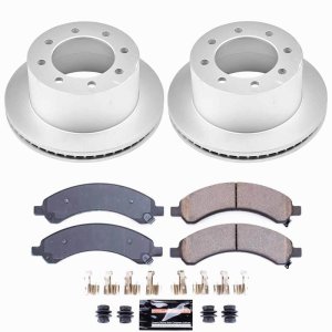 Chevrolet Express 3500 Brake Kit - Rear - PowerStop - Z23 Coated - `03-`08