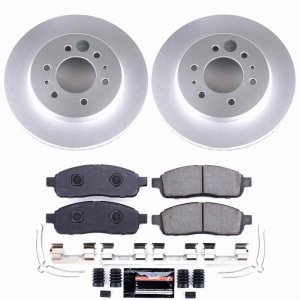 Ford F-150 Brake Kit - Front - PowerStop - Z23 Evolution Coated - 2009