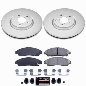Acura MDX Brake Kit - Front - PowerStop - Z23 Coated - `07-`13