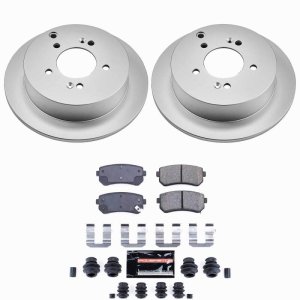 Hyundai Tucson Brake Kit - Rear - PowerStop - Z23 Evolution Coated - `10-`15 Hyundai Tucson Brake Kit - Rear - PowerStop - Z23 Evolution Coated - `10-`15