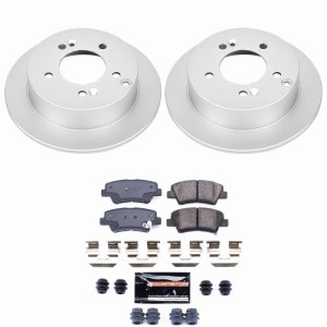 Hyundai Sonata Brake Kit - Rear - PowerStop - Z23 Coated - `09-`10 Hyundai Sonata Brake Kit - Rear - PowerStop - Z23 Coated - `09-`10