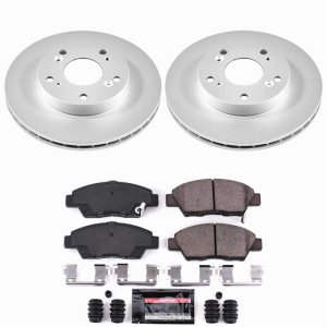 Honda CR-Z Brake Kit - Front - PowerStop - Z23 Coated - `11-`15 Honda CR-Z Brake Kit - Front - PowerStop - Z23 Coated - `11-`15