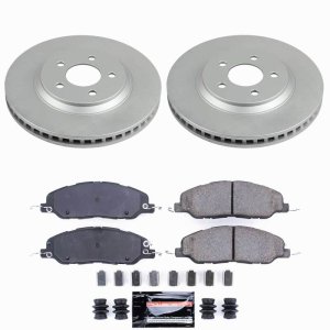 Ford Mustang Brake Kit - Front - PowerStop - Z23 Coated - `11-`14 Ford Mustang Brake Kit - Front - PowerStop - Z23 Coated - `11-`14