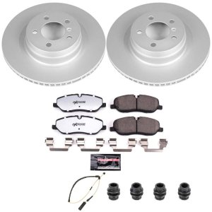 Land Rover Range Rover Brake Kit - Front - PowerStop - Z36 Coated Truck & Tow - `06-`09 Land Rover Range Rover Brake Kit - Front - PowerStop - Z36 Coated Truck & Tow - `06-`09