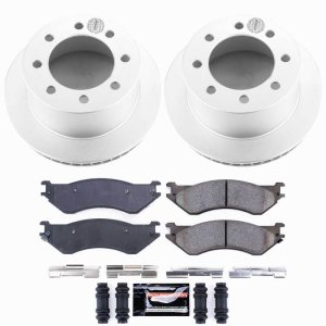 Dodge Ram 2500 Brake Kit - Rear - PowerStop - Z23 Coated - `01-`02