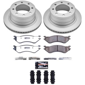 Dodge Ram 1500 Brake Kit - Rear - PowerStop - Z36 Coated Truck & Tow - `06-`08